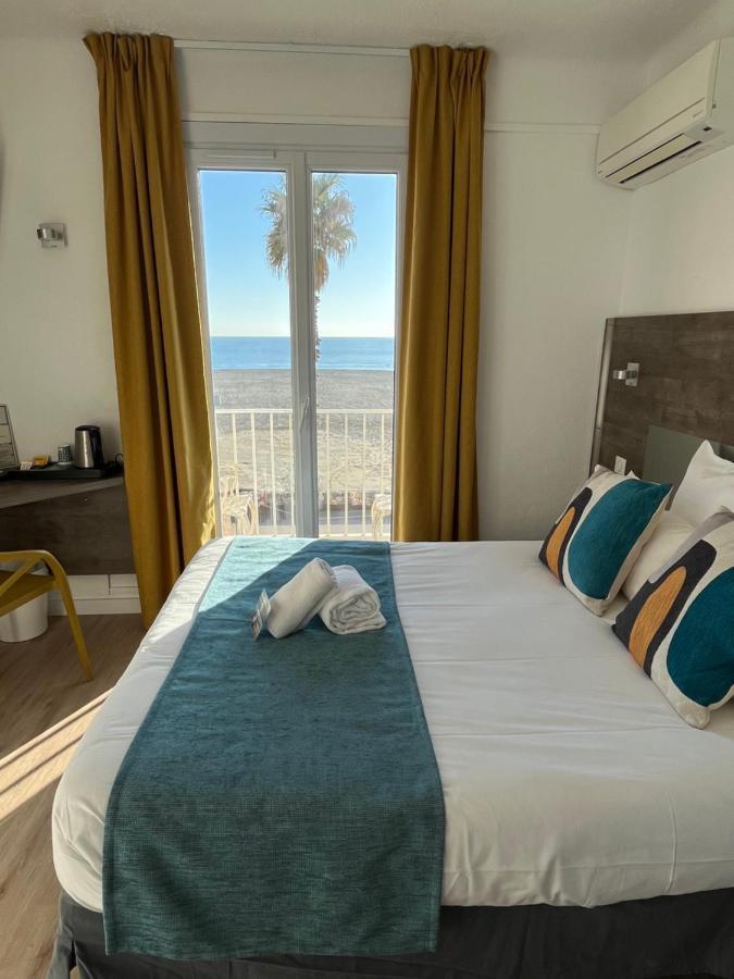 Hotel Saint Georges, Face A La Mer Canet-en-Roussillon Exteriör bild