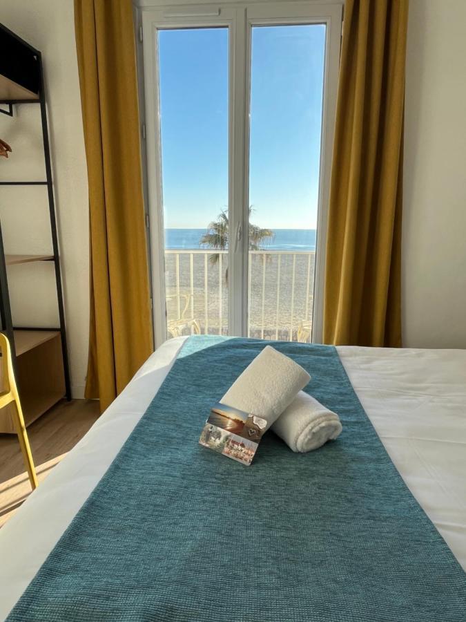 Hotel Saint Georges, Face A La Mer Canet-en-Roussillon Exteriör bild